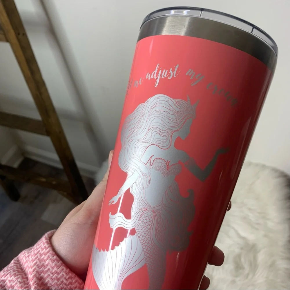 Refresh Mermaid Adjust My Crown Metal Cup